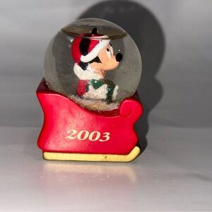Disney for JCPenney Mickey Mouse Mini Snow Globe From 2003.